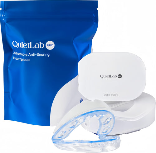 QUIETLAB® Mouth Guard for Sleeping - Anti-Snoring Device, Custom Fit