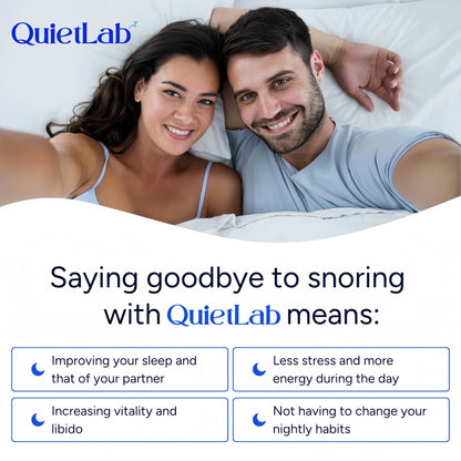 QUIETLAB® Mouth Guard for Sleeping - Anti-Snoring Device, Custom Fit